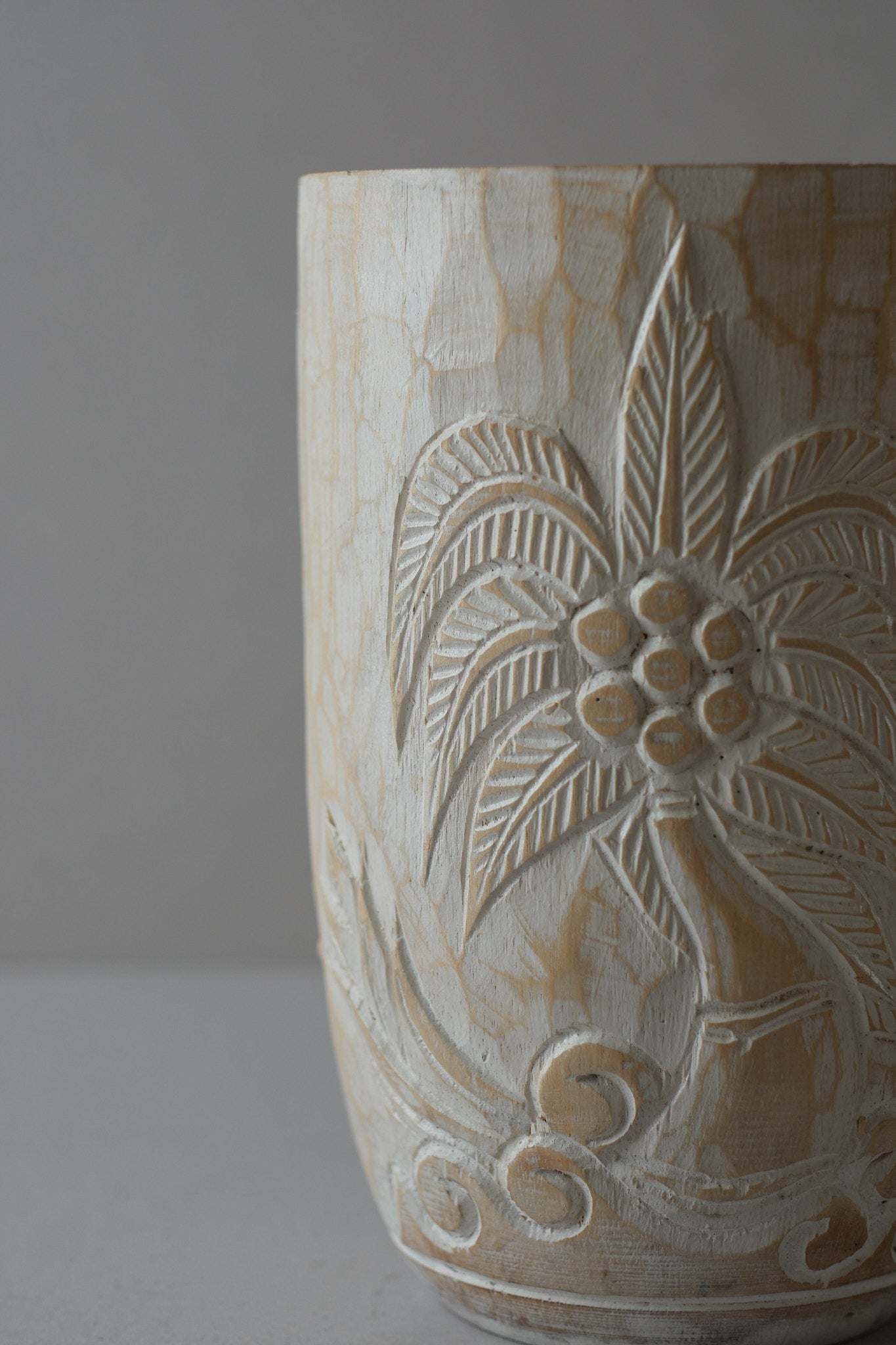 Bohdi Wooden Vase