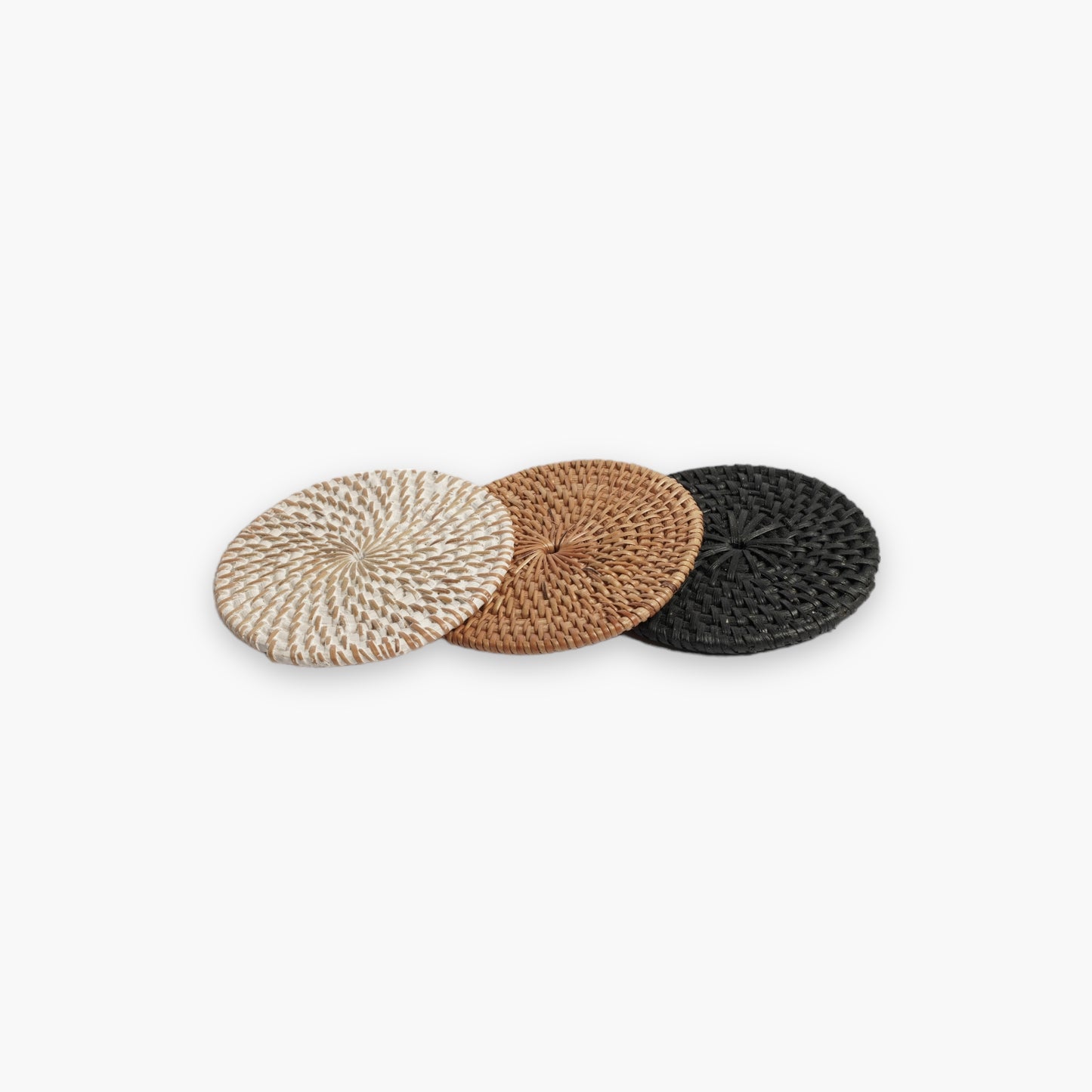 Rattan Coasters