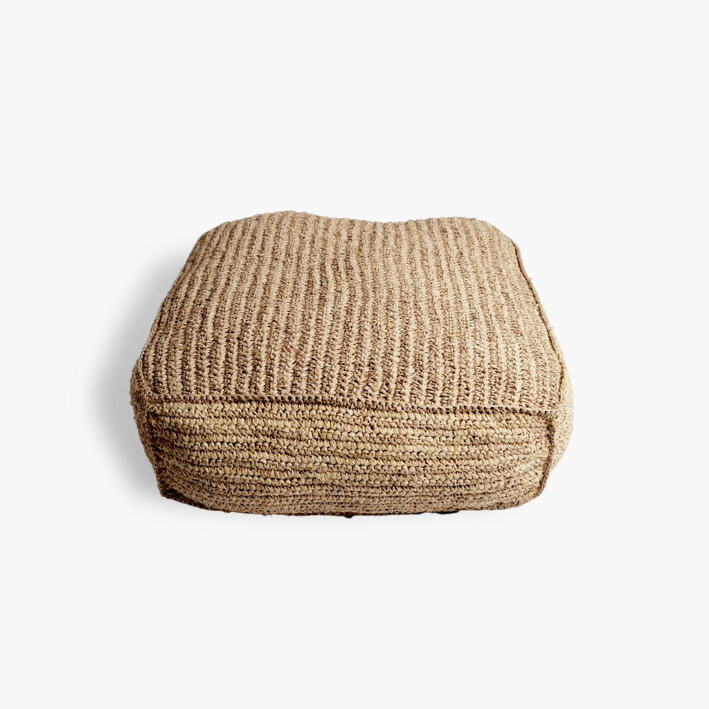 Seagrass Square Ottoman